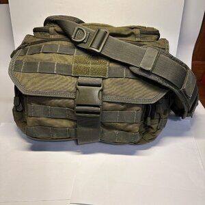 RAPDOM Rapid Dominance Tactical Gear Jumbo Messenger Bag Olive Green